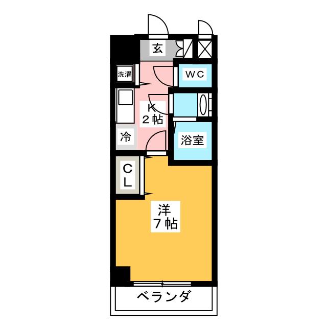 Ｃ’２　ＳＱＵＡＲＥ 間取り