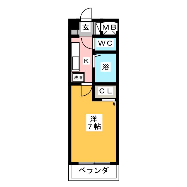 エスポワール　パンシオン 間取り