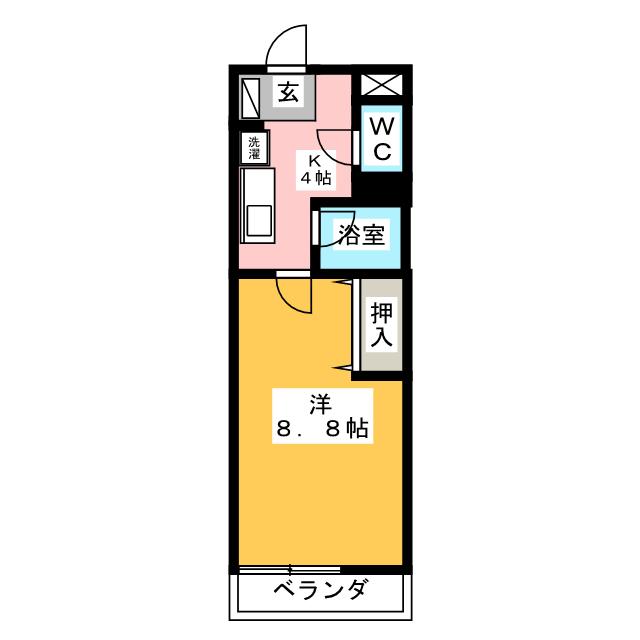 リバティ洲原 間取り