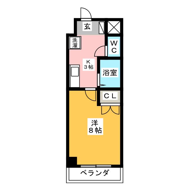 ＡＣＴＲＩＵＭ・Ｋ 間取り