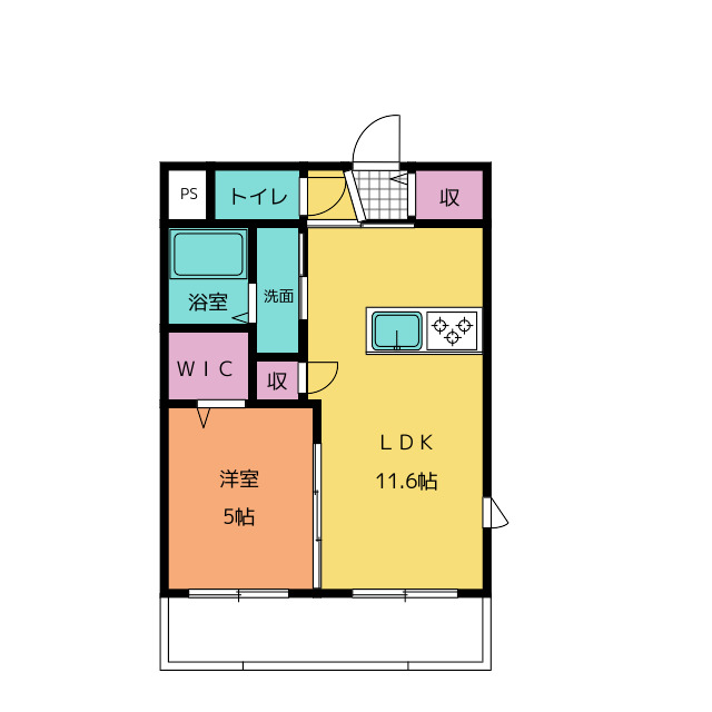 Ｐｅａｃｅ　Ｌｉｆｅ 間取り