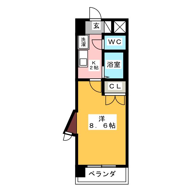 フラワール駒方 間取り