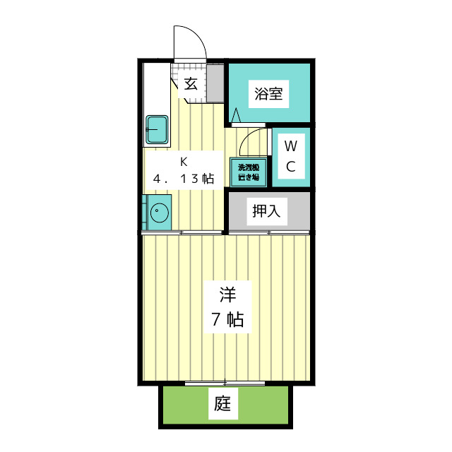 アーバンアオヤマ 間取り