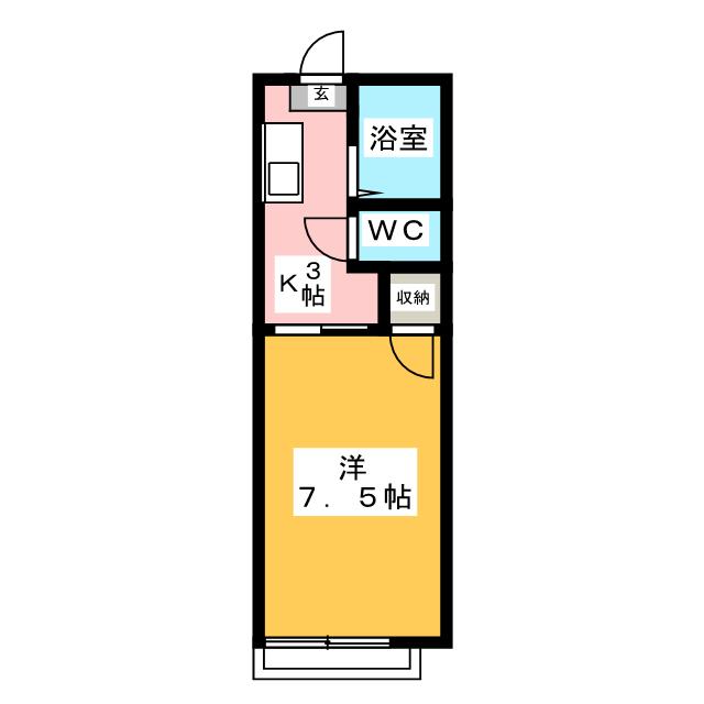 ファーストメゾン江戸橋 間取り