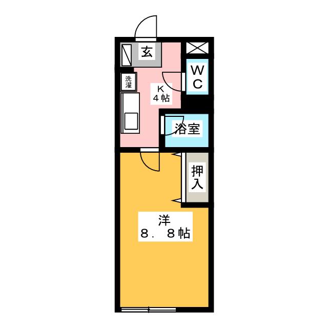 リバティ洲原 間取り