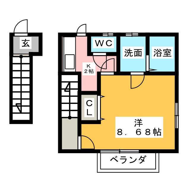 ラ・アンジェ中野 間取り
