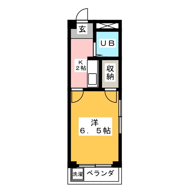 シャトー高峯 間取り