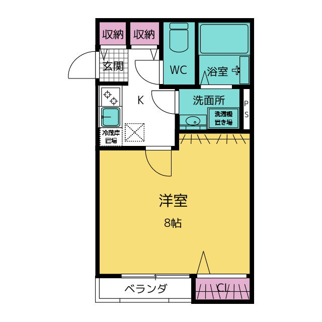 セレッソ町屋 間取り