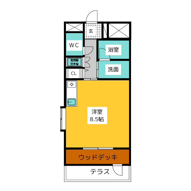 エンジェルＯno 間取り
