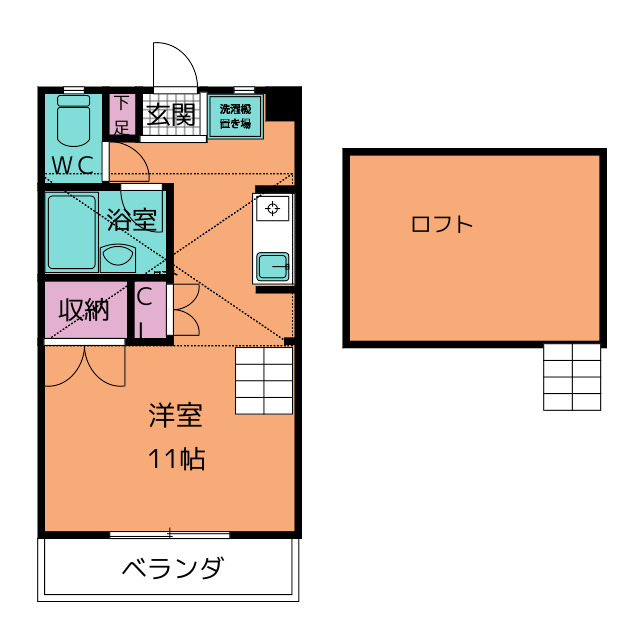 コータスⅡ 間取り