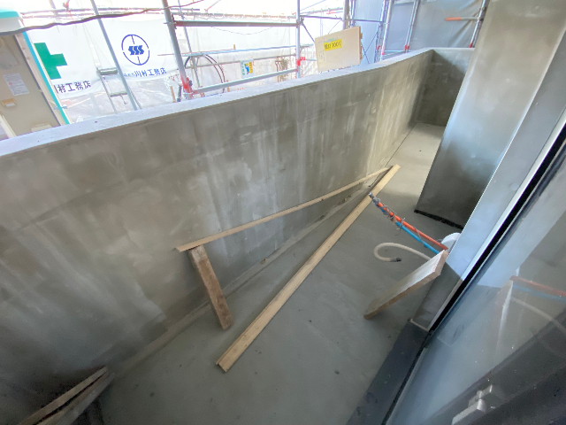 イースタンヒルズ藤が丘駅前Ⅱ ベランダ