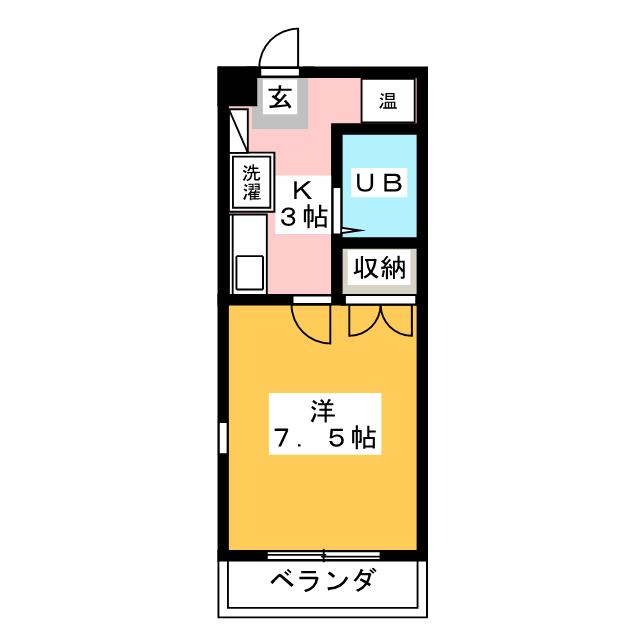 アンフェニ鶴田 間取り