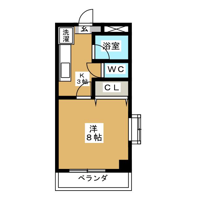西科マンション 間取り