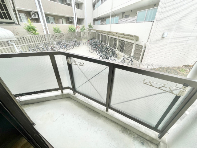 西科マンション ベランダ