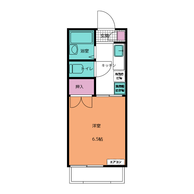 ニューコーポワシヅ 間取り