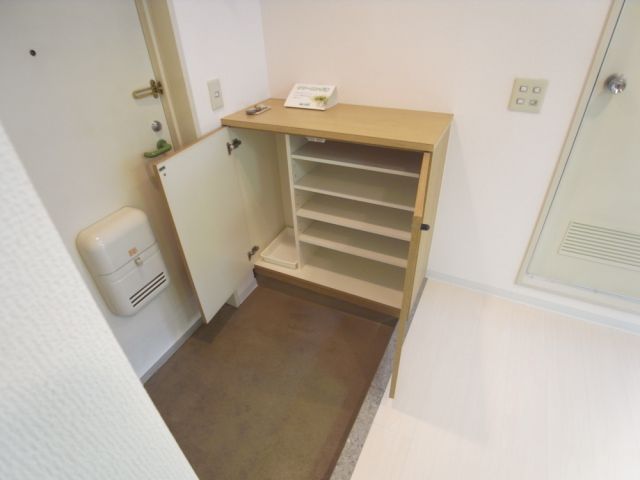 園山ハウス 収納力のある下足箱