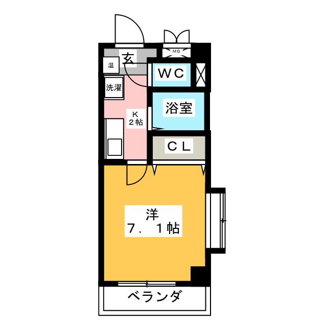 メルヴェーユ高辻 間取り