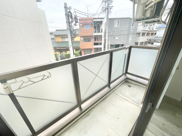 西科マンション ベランダ