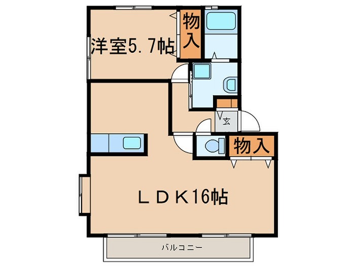 ソレジオビセン 間取り