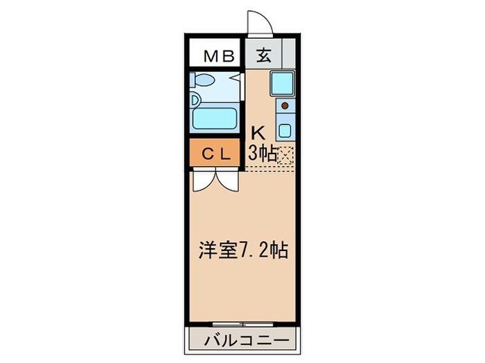 サンハイツ御幸 間取り