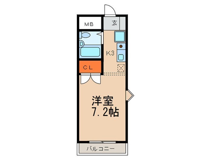 サンハイツ御幸 間取り