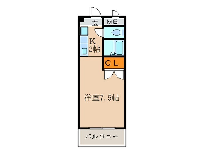 クレール大森 間取り