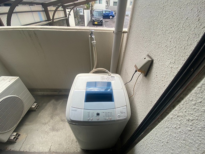 クレセント福原 洗濯機置場