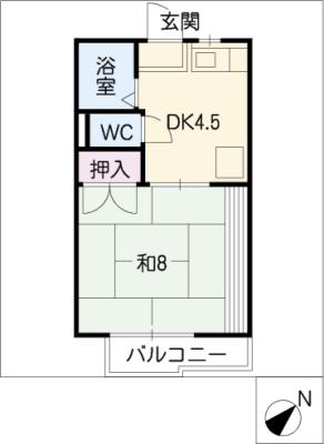 ジュネス竜美台 間取り