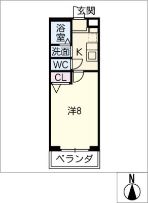 パークステイ鏡ヶ池 間取り
