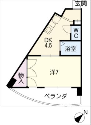 アビタシオン山手 間取り