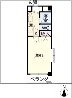 Ｌｉｆｅ　Ｓｔａｇｅ　四谷 間取り