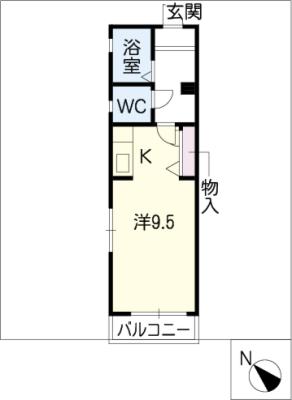 シャーメゾン若山 間取り