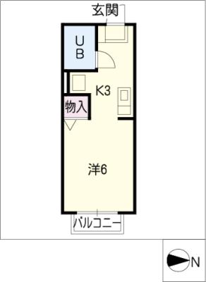 ハイツ日啓 間取り