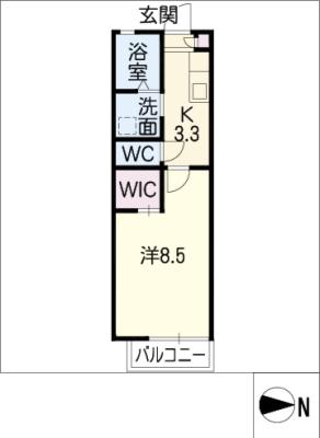 ルーストけやき 間取り