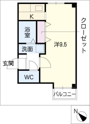 エルム朝岡 間取り