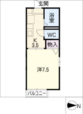 サンディベル杁ヶ池 間取り