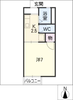 パークサイド富ヶ丘 間取り