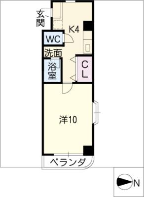 アヴェニューコート栗真 間取り