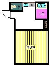 ハイツスリースタ鹿谷 間取り