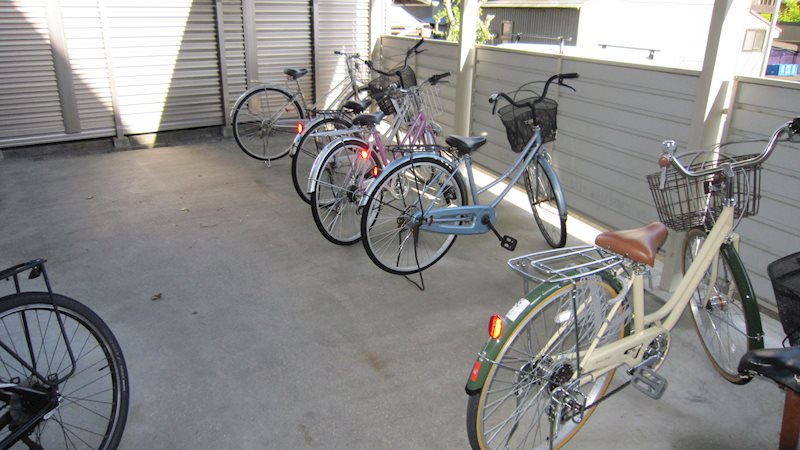 棒屋第2下池ハイツ 駐輪場