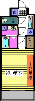 棒屋第3城北ハイツ 間取り