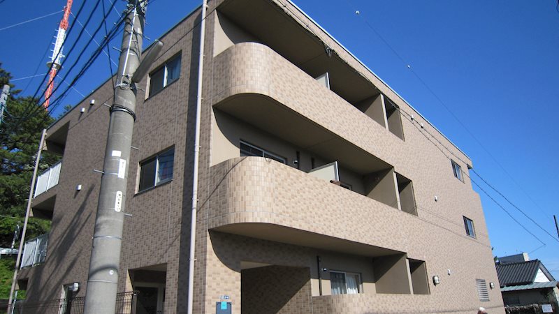 棒屋第3城北ハイツ ベランダ側（西側）