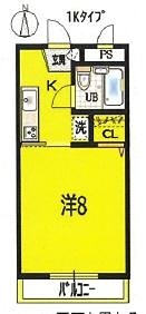OHNOGI文丘ハイツ 間取り