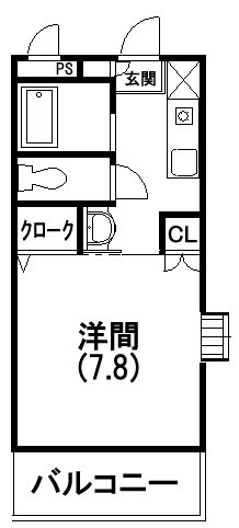 恵愛ハイツ 間取り