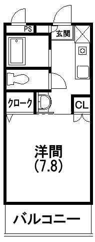 恵愛ハイツ 間取り