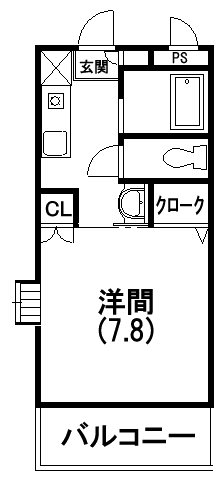 恵愛ハイツ 間取り