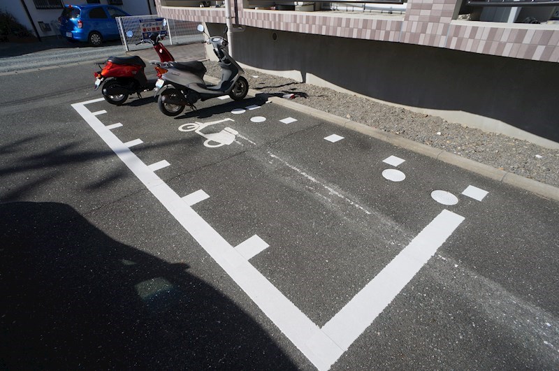 あぷと文丘 バイク置き場あります！