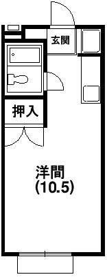 サンアベニュー富塚Ⅰ 間取り