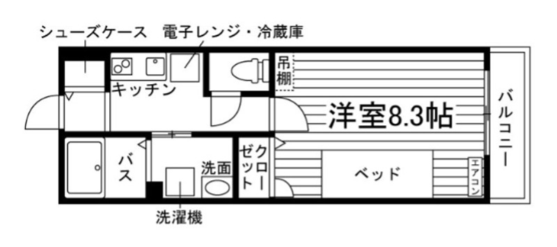 アーバンハイツEdoブリッジ 間取り
