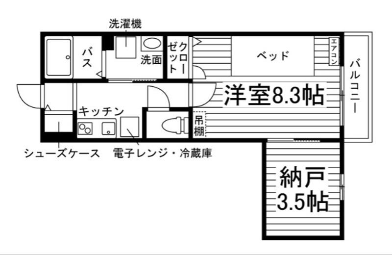 アーバンハイツEdoブリッジ 間取り